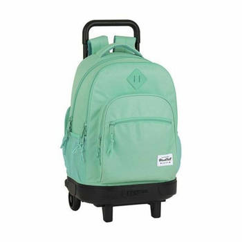 Schoolrugzak met Wielen Compact BlackFit8 M918 Turkoois (33 x 45 x 22 cm)