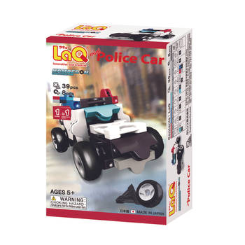 LaQ Hamacron Constructor Mini Police Car