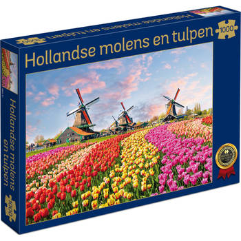 Tucker's Fun Factory Hollandse Molens en Tulpen (1000)