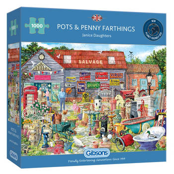 Gibsons Pots & Penny Farthings (1000)