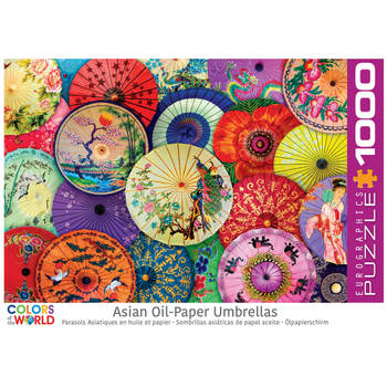 Eurographics Aziatische olie papier paraplu's (1000)