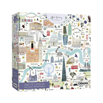 Gibsons Map of London (1000)