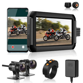 Motocam F9 Wifi GPS 2CH Motor dashcam