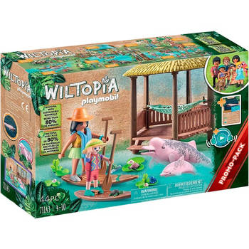 Playmobil Wiltopia - PROMO Wiltopia - Peddeltocht met de rivierdolfijnen 71143
