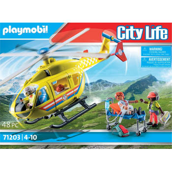 Playmobil City Life - Reddingshelikopter 71203