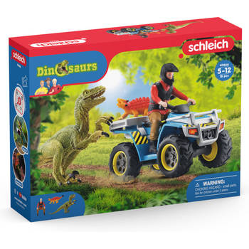 Schleich Dinosaurs - Quad escape from Velociraptor 41466