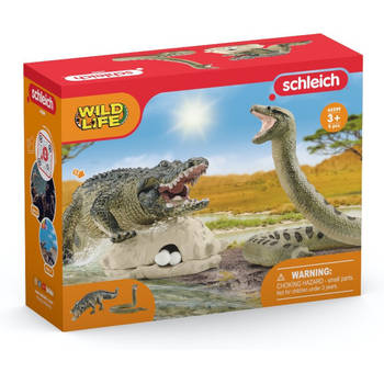 Schleich Wild Life Danger in the swamp - 42625