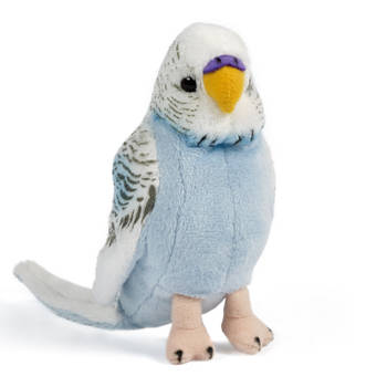 Living Nature knuffel Blue Budgerigar with Sound