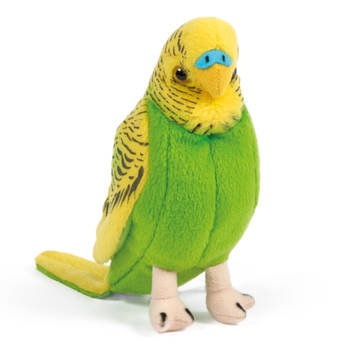 Living Nature knuffel Yellow Budgerigar with Sound