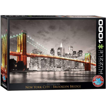 Eurographics puzzel New York City Brooklyn Bridge - 1000 stukjes