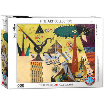 Eurographics puzzel The Tilled Field - Joan Miro - 1000 stukjes