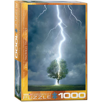 Eurographics puzzel Lighting Striking Tree - 1000 stukjes