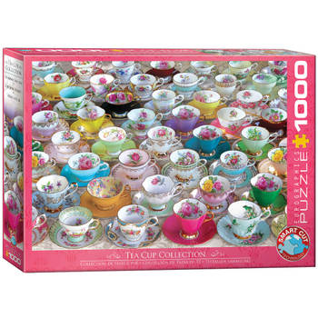 Eurographics puzzel Tea Cups Collection - 1000 stukjes