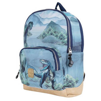 Pick & Pack All about dinos Backpack M / Dusty green