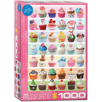 Eurographics puzzel Cupcake Celebration - 1000 stukjes