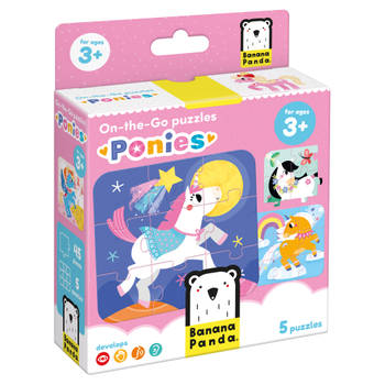 Banana Panda On-the-Go Puzzel Pony's 3+