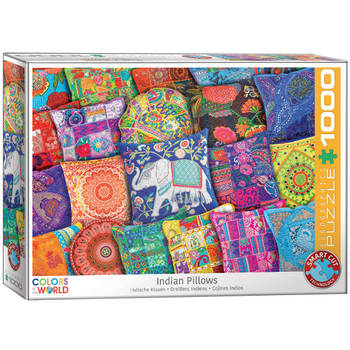 Eurographics puzzel Indian Pillows - 1000 stukjes