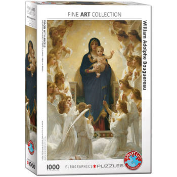 Eurographics puzzel Virgin with Angels - 1000 stukjes