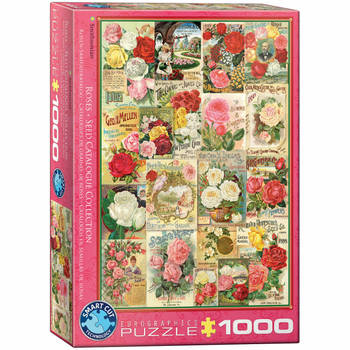 Eurographics puzzel Roses - Seed Catalogue - 1000 stukjes