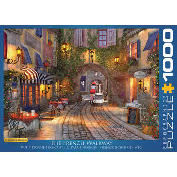 Eurographics puzzel The French Walkway - Dominic Davison - 1000 stukjes