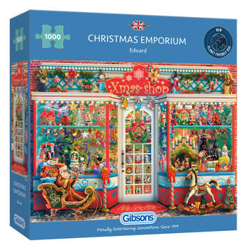 Gibsons legpuzzel Christmas Emporium - 1000 stukjes