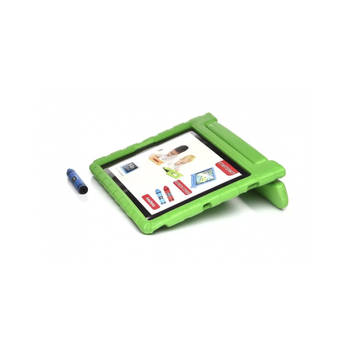KidsCover iPad 10.2 kinderhoes groen set - INCLUSIEF stylus & glazen screenprotector - tablet hoes voor kinderen - kidsp