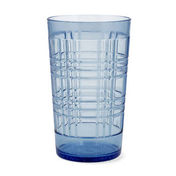 Glas Quid Viba Blauw Plastic 650 ml (12 Stuks) (Pack 12x)