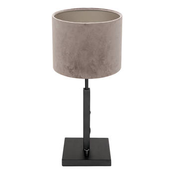 Steinhauer Stang tafellamp grijs metaal 52 cm hoog