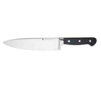 MasterClass - Koksmes 20cm, Afgeronde punt - Tipless - RVS Lemmet - Chefs Knife - MasterClass Tipless