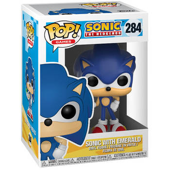 Pop Gaming: Sonic with Emerald - Funko Pop #284