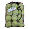 DID Tennisballen voordeelpakket - 12x stuks - geel - rubber/katoen - Tennisballen