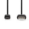 Nedis USB-Kabel - CCGL60500BK05