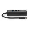 Nedis USB-Hub - CCGB64250BK01 - Zwart