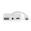 Nedis USB Multi-Port Adapter - CCGB64790WT01