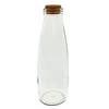 Fles met kurk - Ideaal voor o.a. Bed & Breakfast of Horeca - waterfles Melkfles of sapfles - 500ml - 3 Stuks