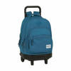 Schoolrugzak met Wielen Compact BlackFit8 Egeo Blauw 33 X 45 X 22 cm