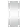 vidaXL Wandspiegel met LED's rechthoekig 30x80 cm glas