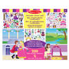 Melissa & Doug Stickerblok Geschikt Voor Hergebruik - Prinsessenkasteel