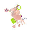 Dolce Toys speelgoed Primo activiteitenknuffel flamingo Mia - 21 cm
