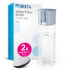 BRITA Vital Waterfilterfles - 0,6L - Lichtblauw - incl. 2 MicroDisc Waterfilters