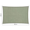 Shadow Comfort rechthoek 2x4m Green met Bevestigingsset enset