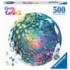 Ravensburger Puzzel 500 stukjes Round puzzle - Circle of colors - Ocean/Submarine