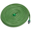 The Living Store Tuinslang - Sproeislang - 7.5m x 25mm - PVC - Groen