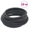 vidaXL Luchtslang hybride 0,6'' 10 m rubber en PVC zwart