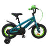 Volare Jongensfiets Rocky 12 Inch 20 cm Jongens Terugtraprem Turquoise