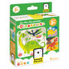 Banana Panda On-the-Go Puzzel dinosaurussen 3+ - VIJF puzzels van 9 stukjes - Leuk dino puzzel speelgoed