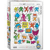 Eurographics puzzel Collage - Keith Haring - 1000 stukjes
