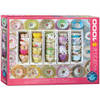 Eurographics puzzel Tea Cups Boxes - 1000 stukjes