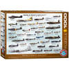 Eurographics puzzel World War II Aircraft - 1000 stukjes