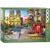 Eurographics puzzel Notre Dame Sunset - Dominic Davison - 1000 stukjes